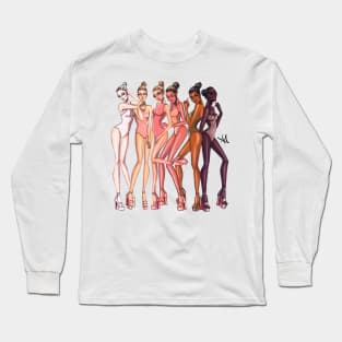 A shade for every beauty Long Sleeve T-Shirt